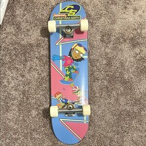 Blue and Pink Toy Car with Logo